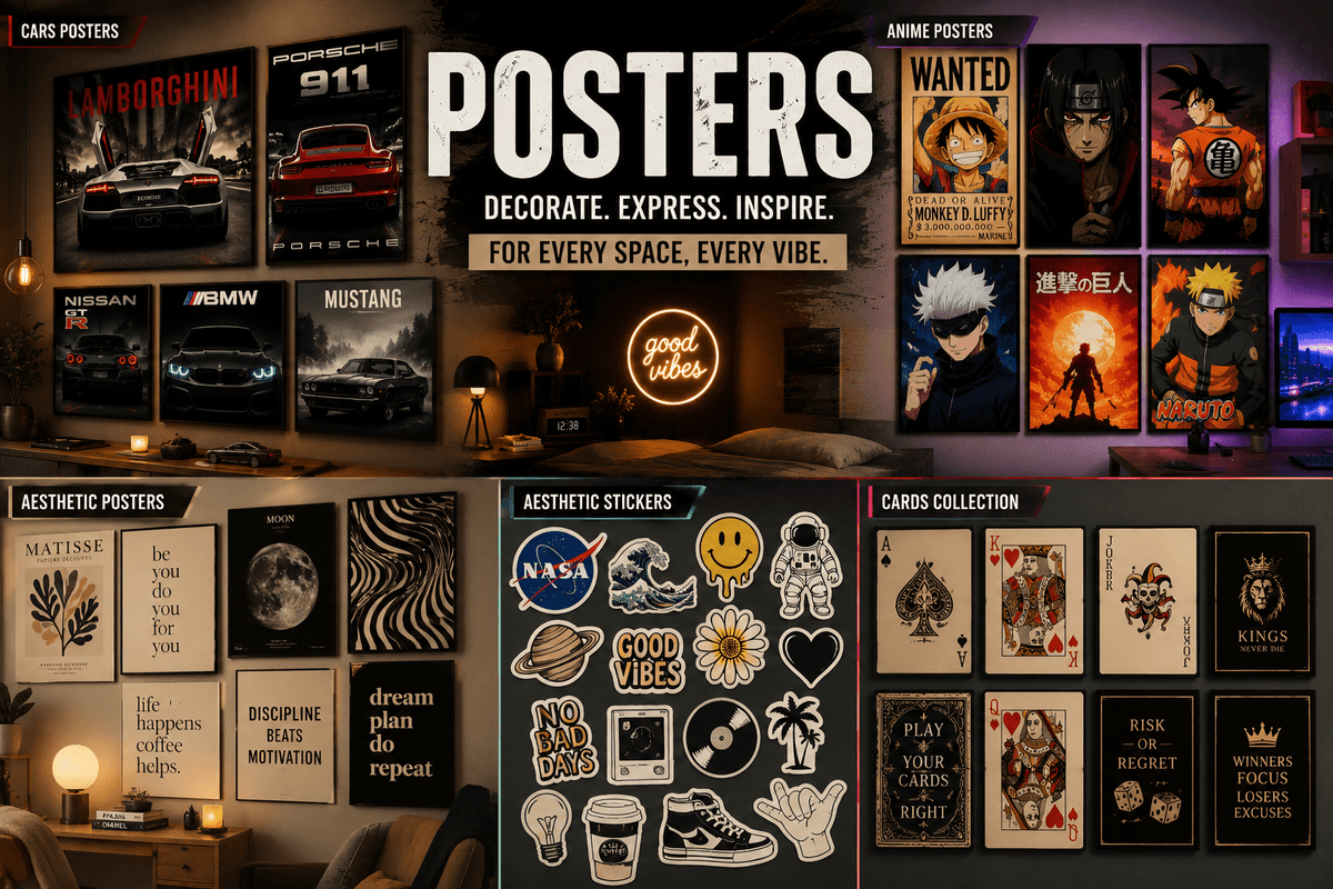 POSTERS - TRENDING WALL DECOR