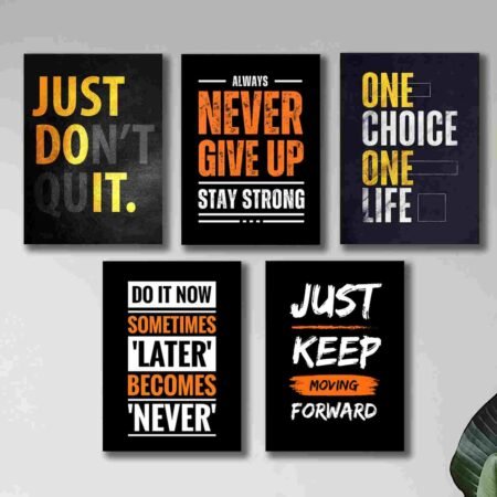 Premium Acrylic Frame - Motivational Theme - TRENDING WALL DECOR