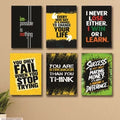 Set of 6 Wooden Phototile Wall Art Frames (8×11 Inch) - TRENDING WALL DECOR