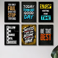 Set of 6 Wooden Phototile Wall Art Frames (8×11 Inch) - TRENDING WALL DECOR